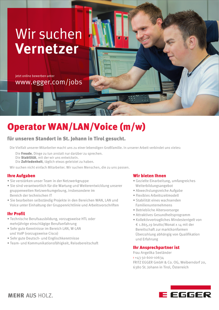 Operator WAN/LAN/Voice (m/w)