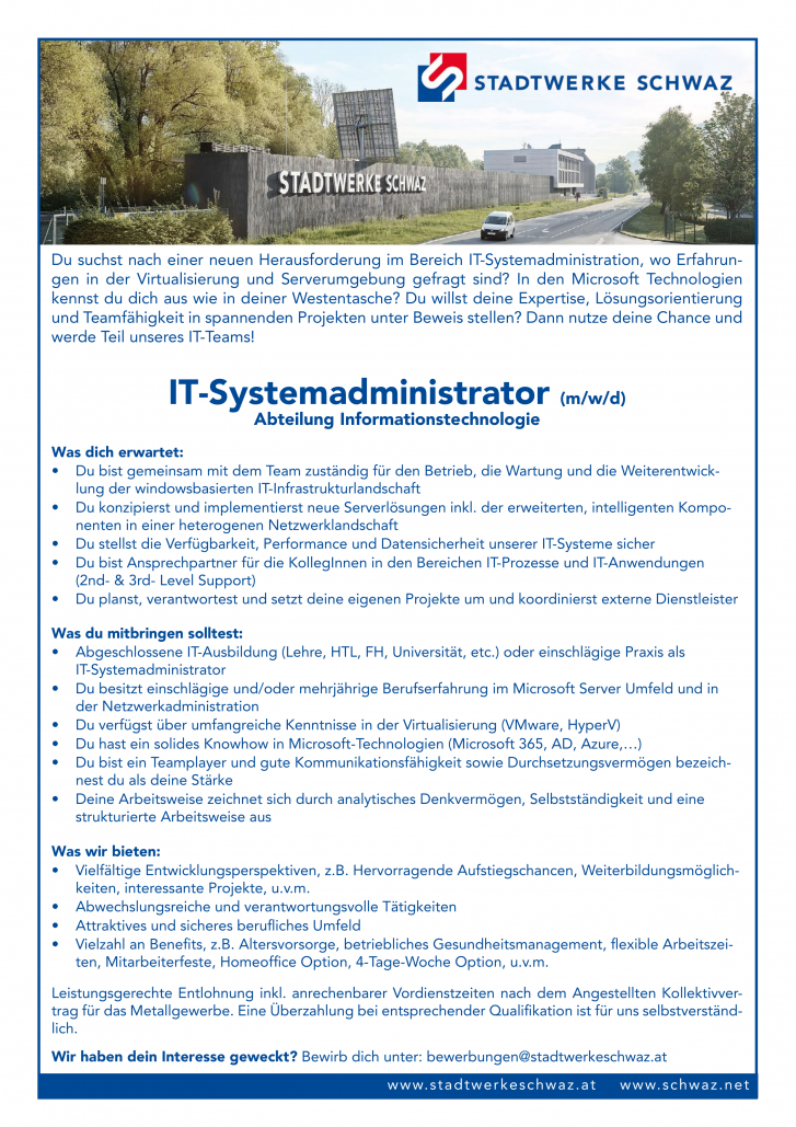 IT-Systemadministrator