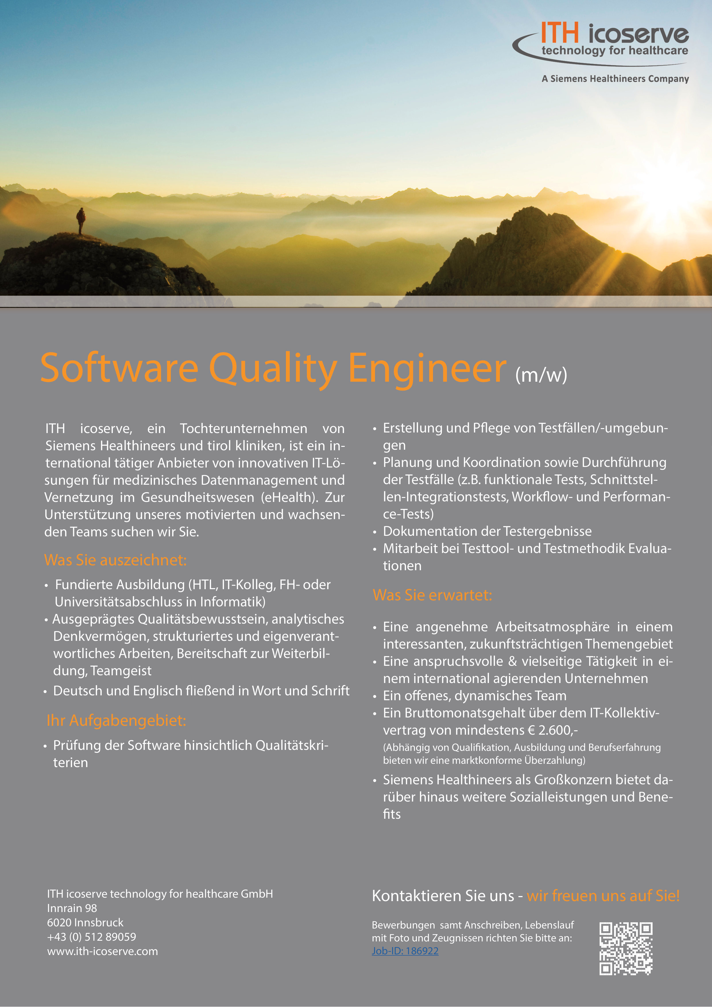 Software Quality Engineer (m/w)