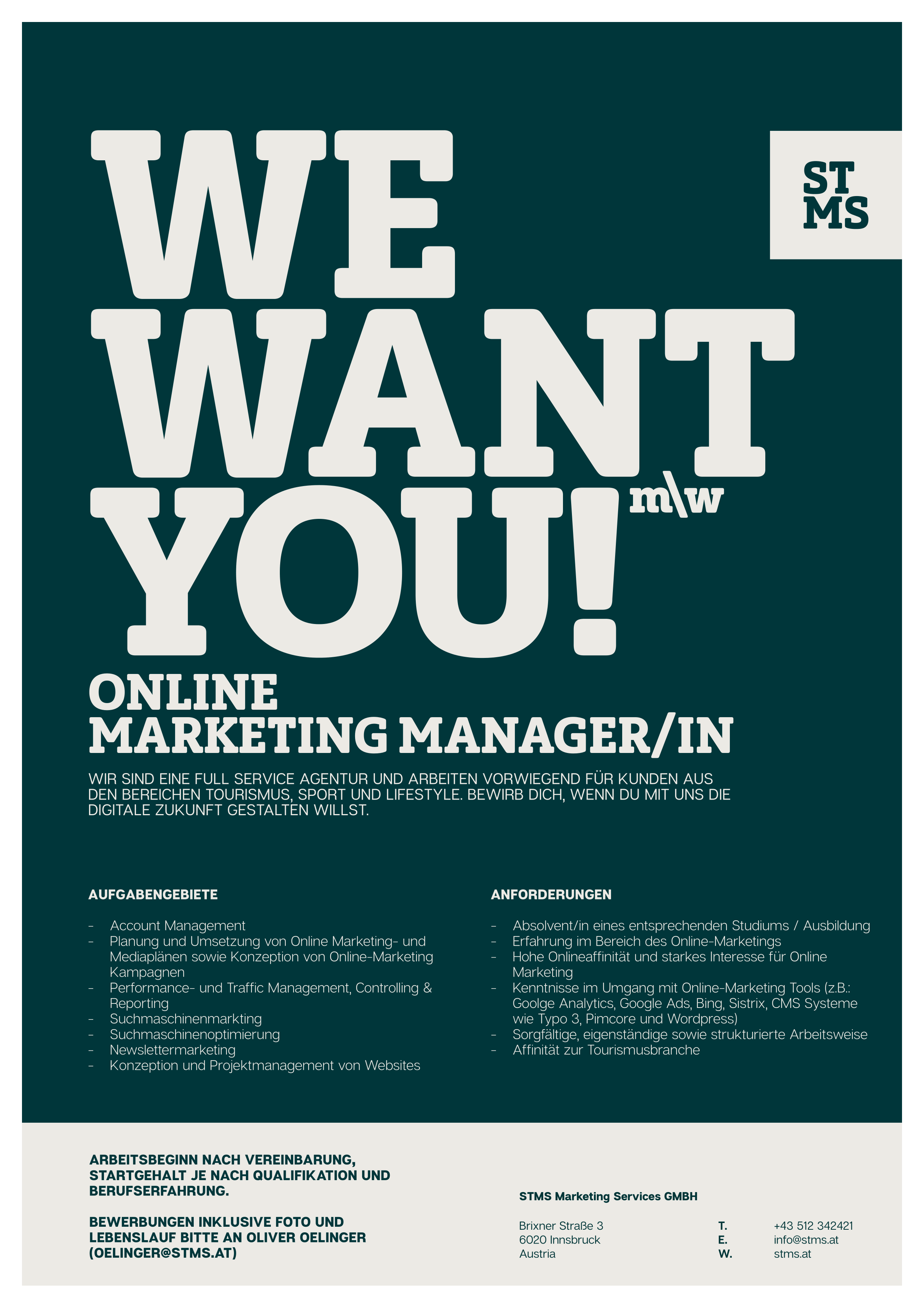 Online Marketing Manager/in