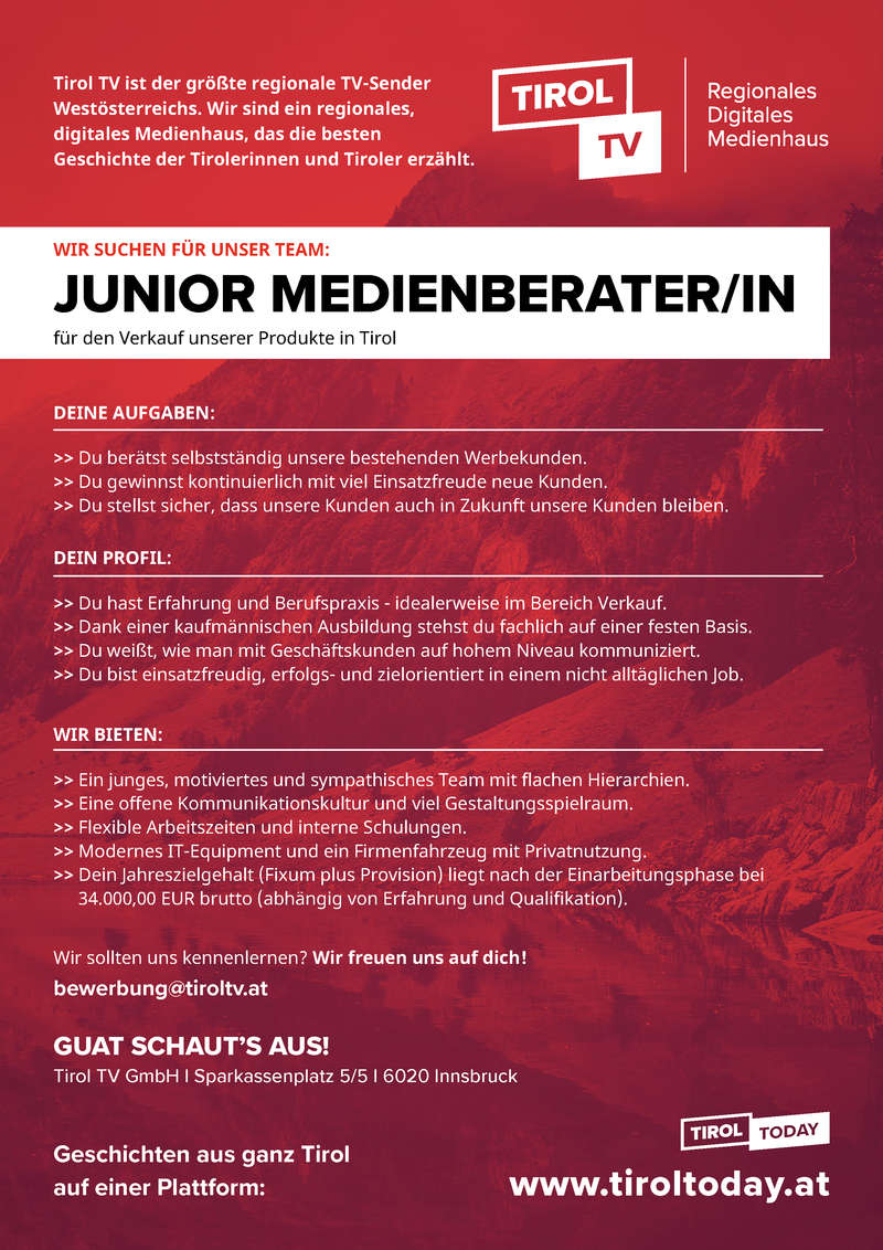 Junior Medienberater/in