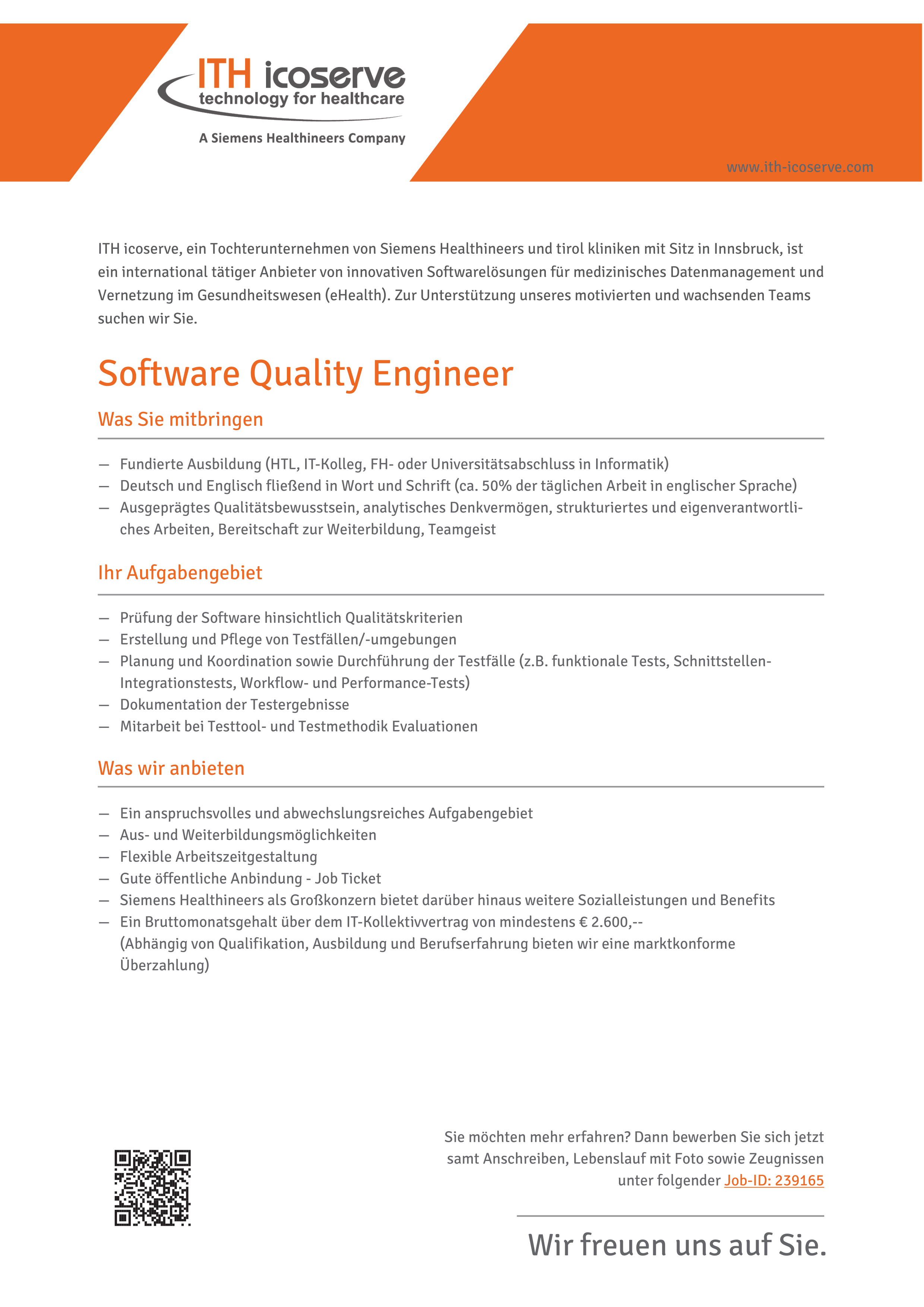 Software Quality Engineer