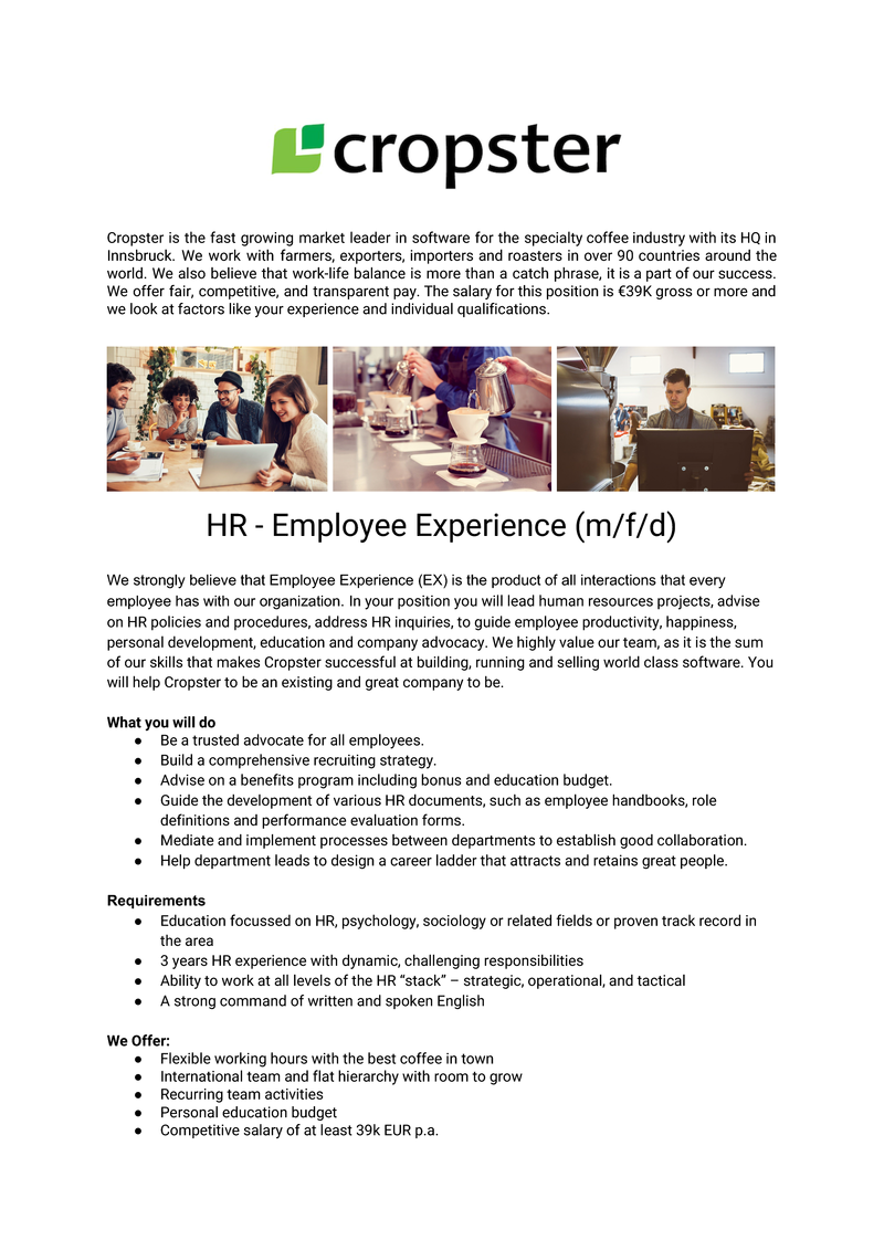 HR - Employee Experience